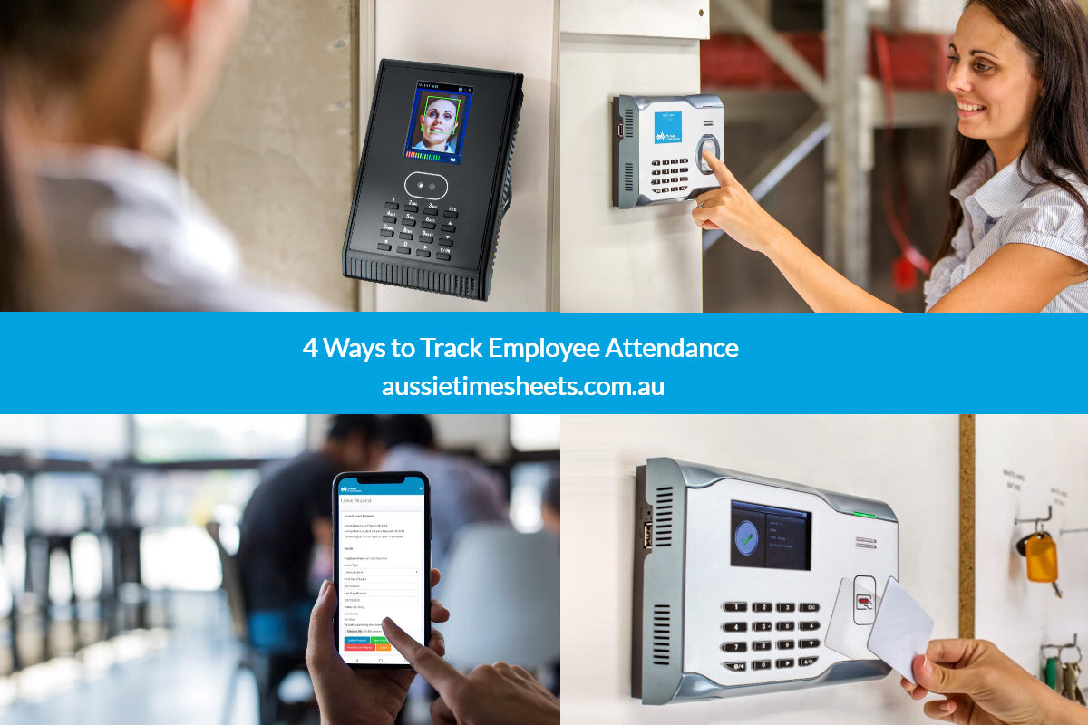 4 Ways to Track Employee Attendance with Aussie Time Sheets