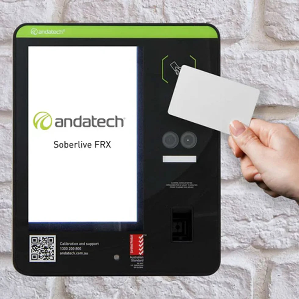 Andatech, Facial Recognition Time Clock with Alcohol Testing