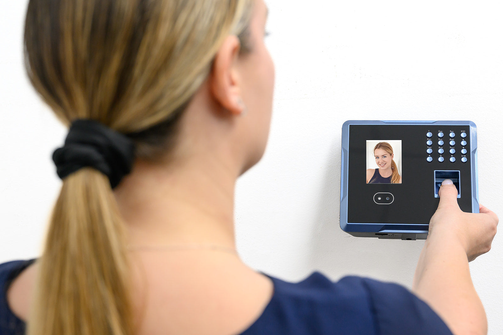 ATS Biometric Time Clock, Fingerprint and Facial Recognition