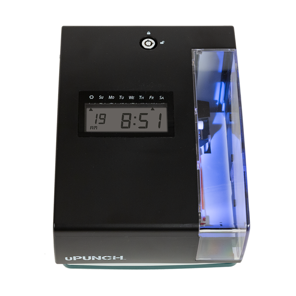 uPunch CR1000 Digital Time Clock and Date Stamp