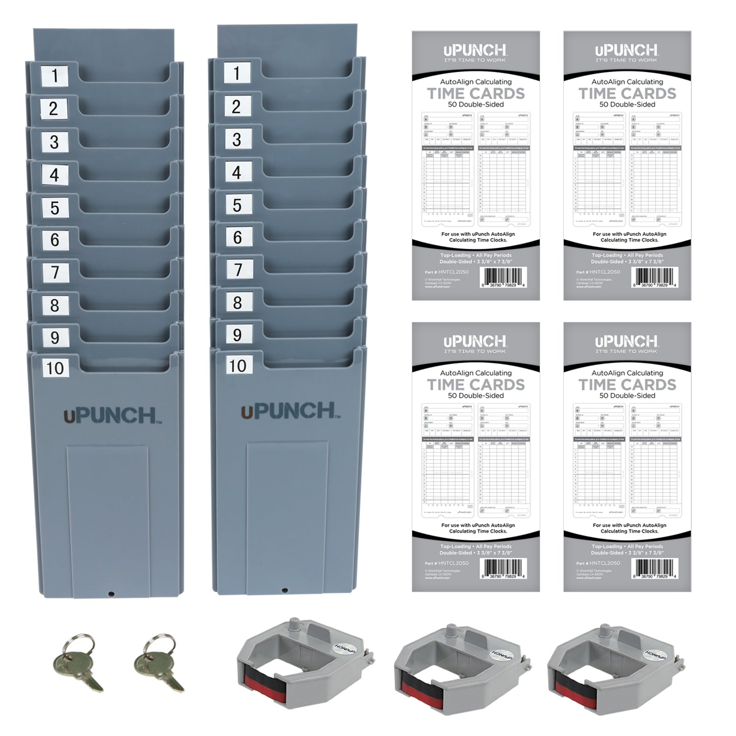 HN4500 Calculating Time Clock Bundle