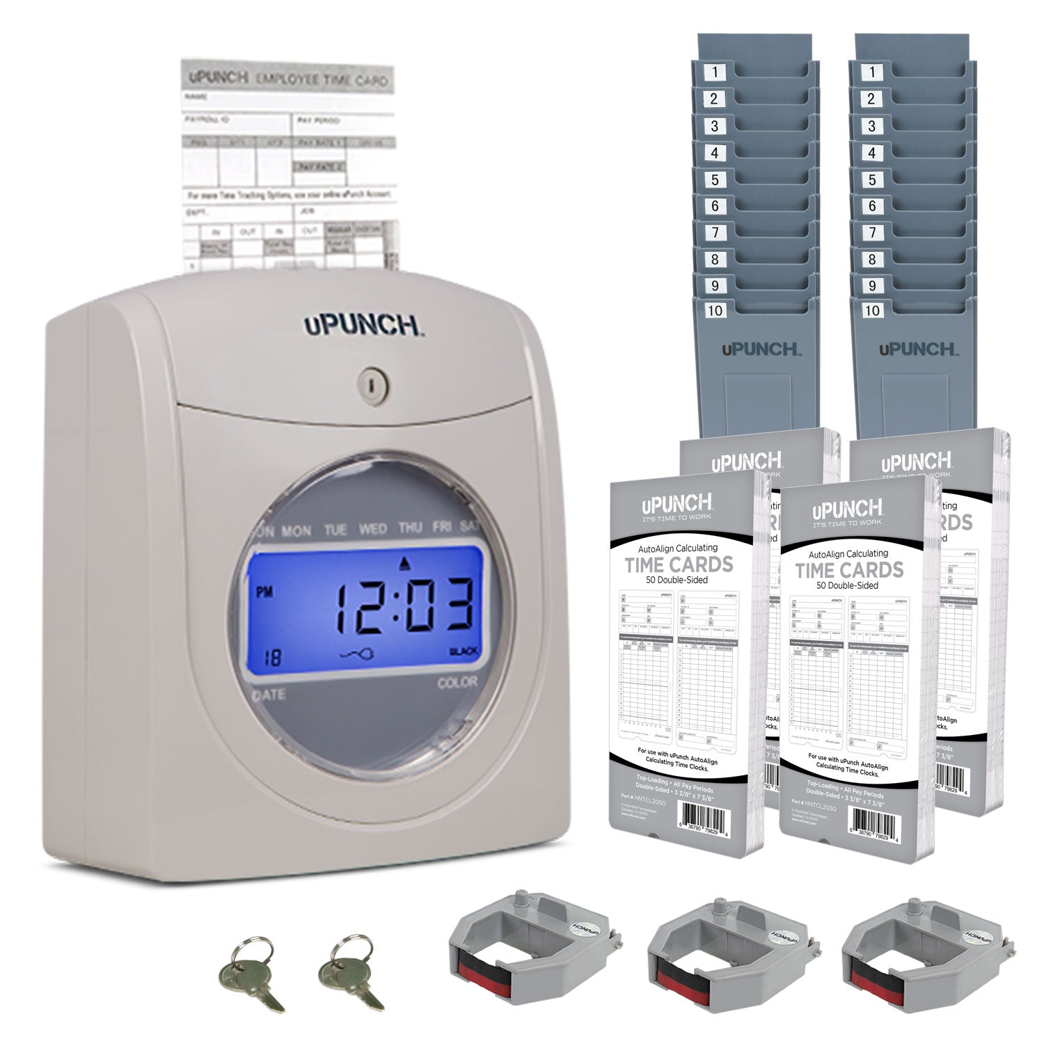 HN4500 Calculating Time Clock Bundle