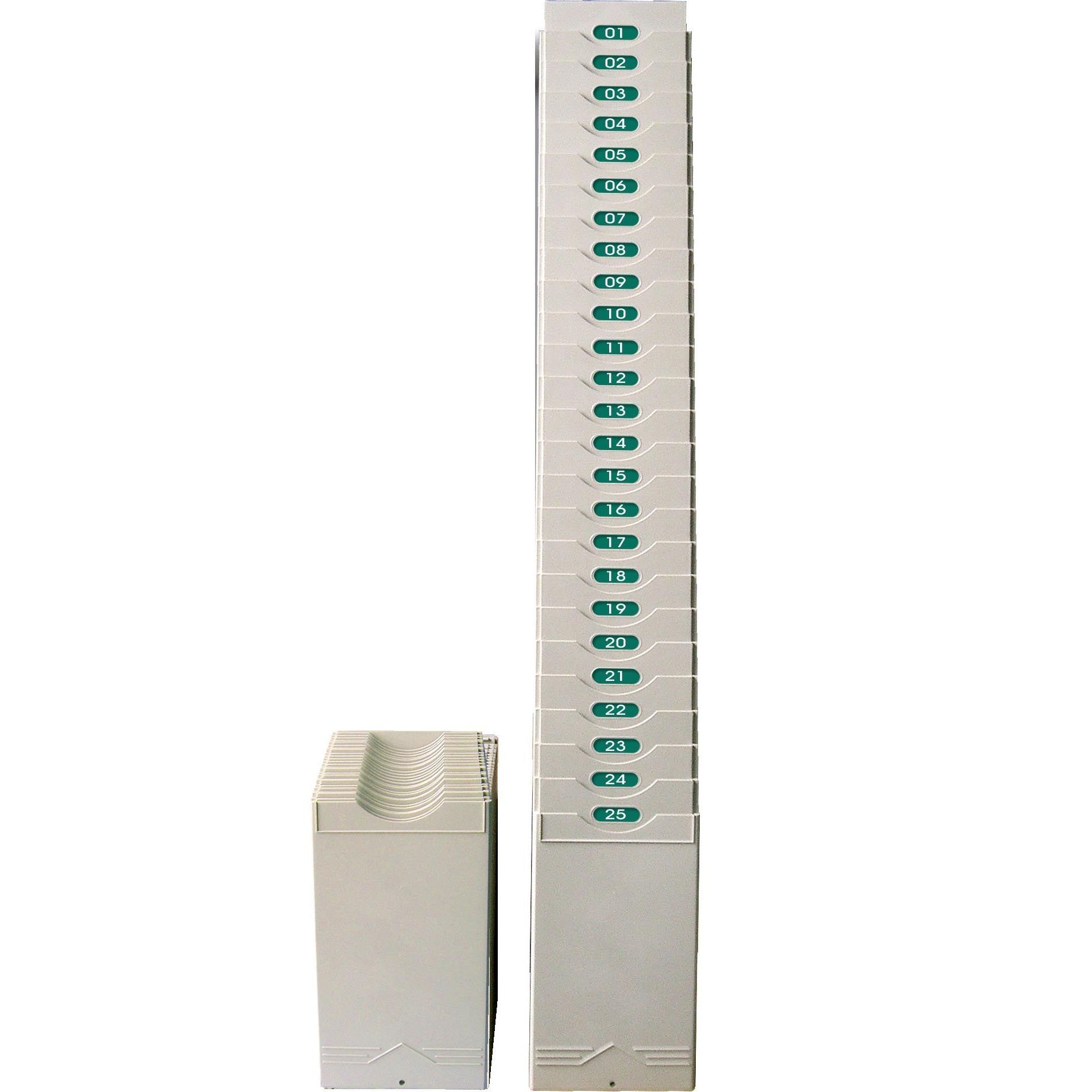 25 Capacity Time Card Rack