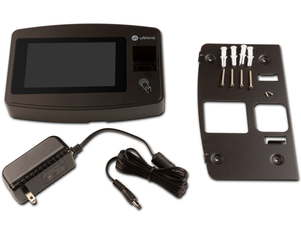 uAttend JR2000 Touch Tablet Fingerprint Time Clock Aussie Time Sheets
